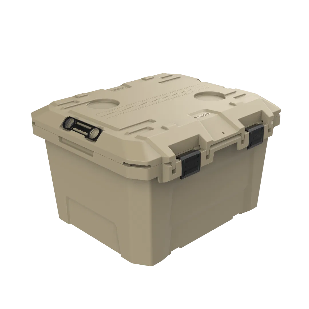 T54SBMDSB – RHINO RACK Cargo Organizer, Portable 17.17 Gallon Capacity 20.67 Inch Length x 17.32 Inch Width x 11.42 I...